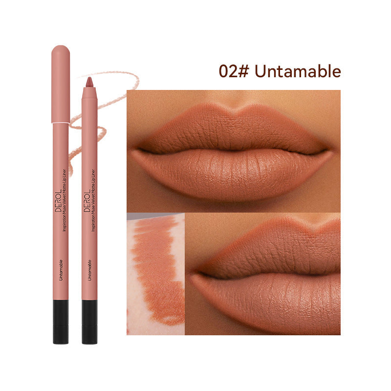 Matte Lipstick Lipliner/ High Shade Velvet Mist Lipstick