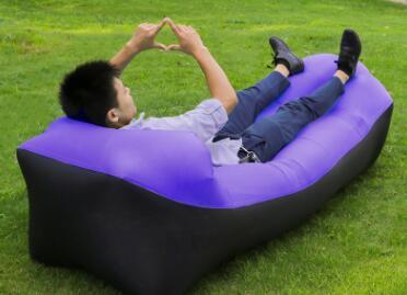 Outdoor Air Sofa Fast Inflatable /Laybag Hangout Lounger /Beach Air Bed Folding /Sleeping
