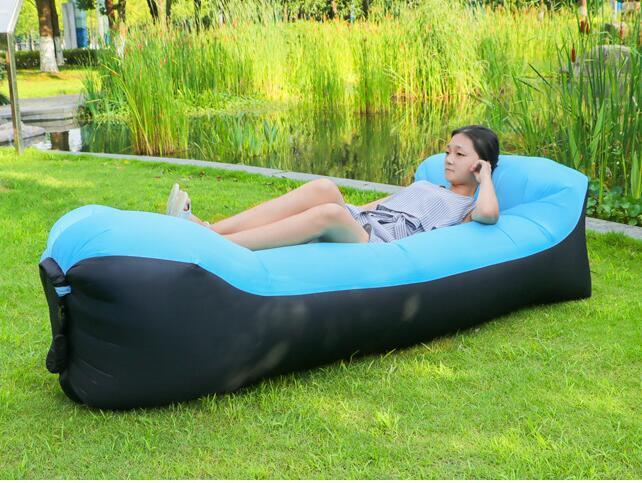 Outdoor Air Sofa Fast Inflatable /Laybag Hangout Lounger /Beach Air Bed Folding /Sleeping