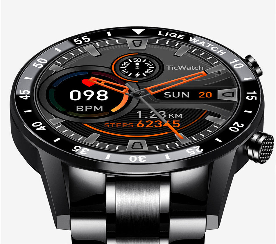 Multifunctional Smart Watch / Bluetooth Call  /Pedometer Blood Pressure And Heart Rate Detection- Waterproof Watch