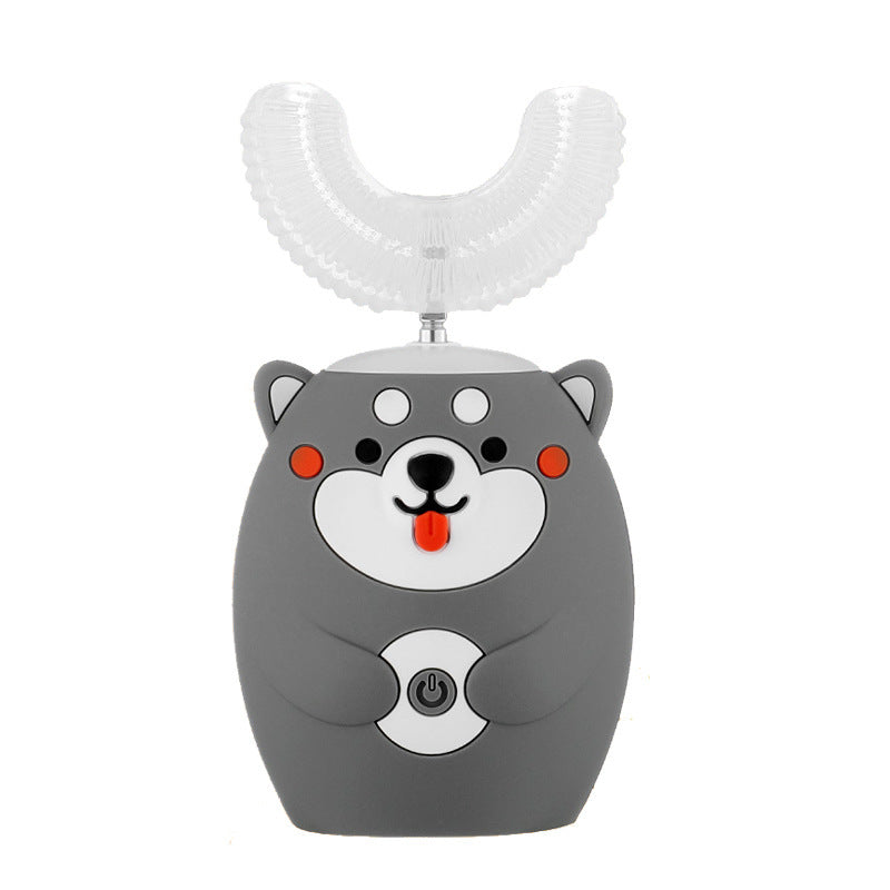 Electric Toothbrush for Kids /Silicon Automatic Ultrasonic Teeth Tooth Brush /Cartoon Pattern for Children