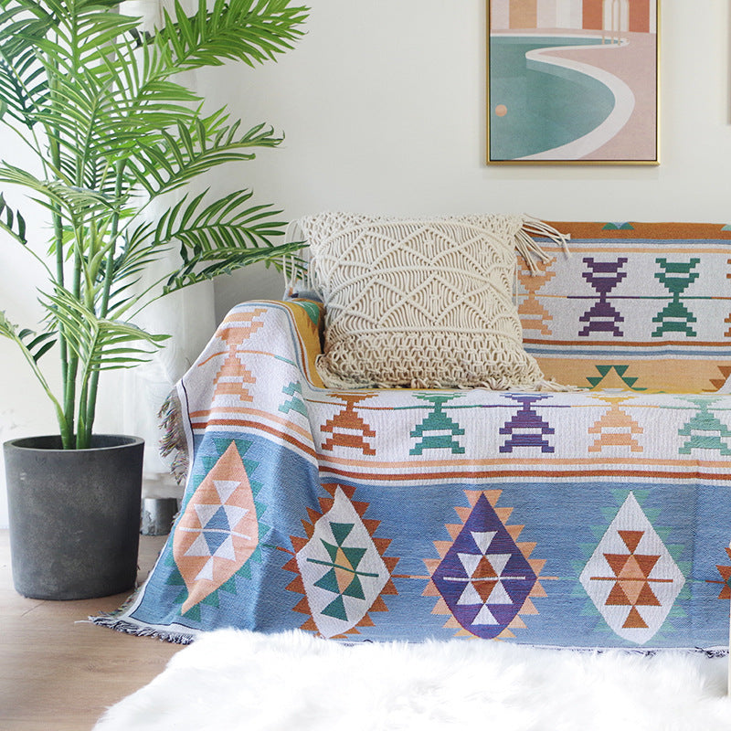 Bohemia Sofa Cover - Blanket For Beds / Knitted  Blanket