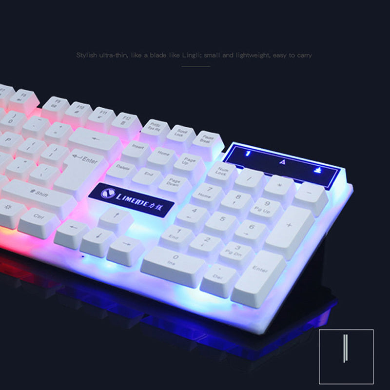 GTX300 Gaming CF/Gaming Keyboard Mouse -Glowing Set