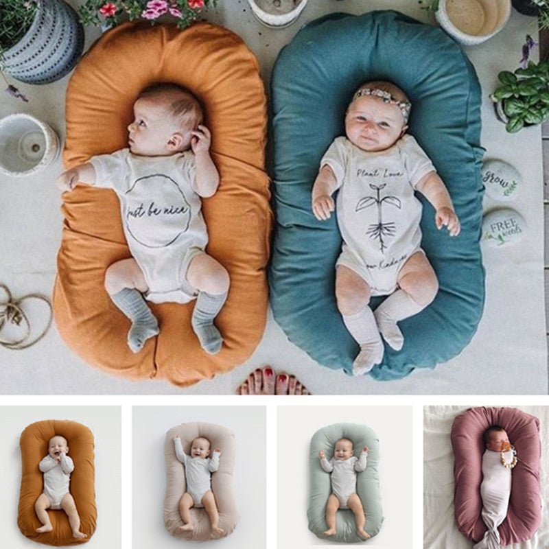 Baby Nest /Bed Crib Newborn /Baby Nest Cot Cribs /Infant Portable Cotton Crib /Travel Cradle Cushion