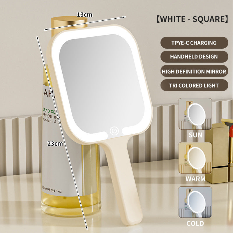 Led Make-up Mirror /Handheld Mirror /Portable With Light