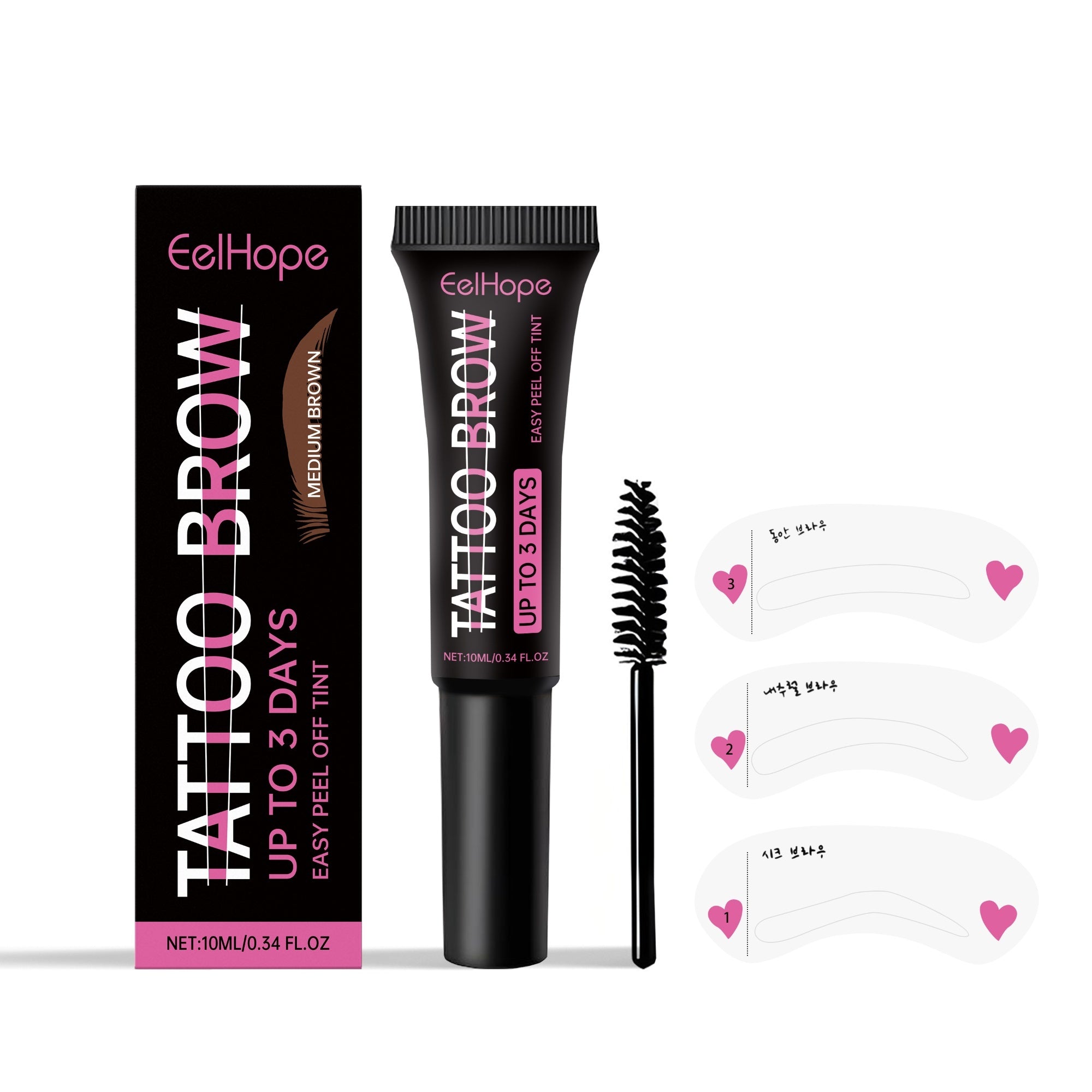 Gel Eyebrow Coloring Makeup /Dry Long Lasting Waterproof /Anti-smudge Brow Cream
