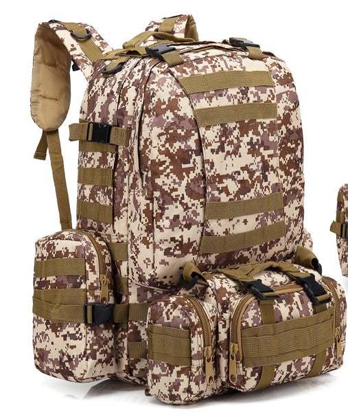 Men's Travel Backpack /Oxford Cloth /Outdoors Backpack /Bag Mountaineering Large Combination Backpack