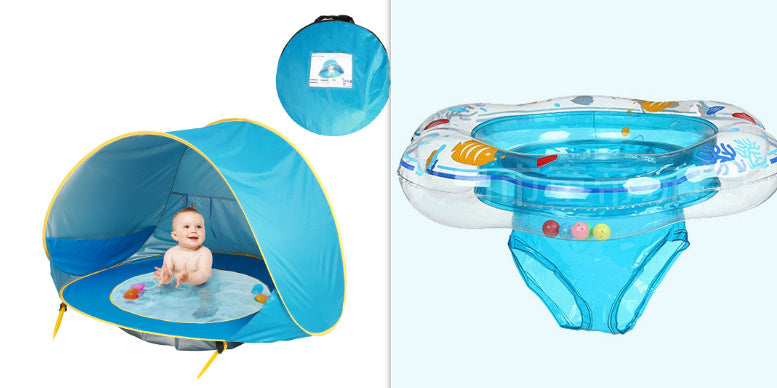 Baby Beach Tent /Outdoor Camping Easy Fold Up /Waterproof / Up Sun Awning Tent UV-protecting