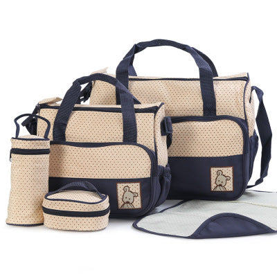 Baby Diaper Bag Suits /For Baby Bottle Holder/ Nappy Bags Sets
