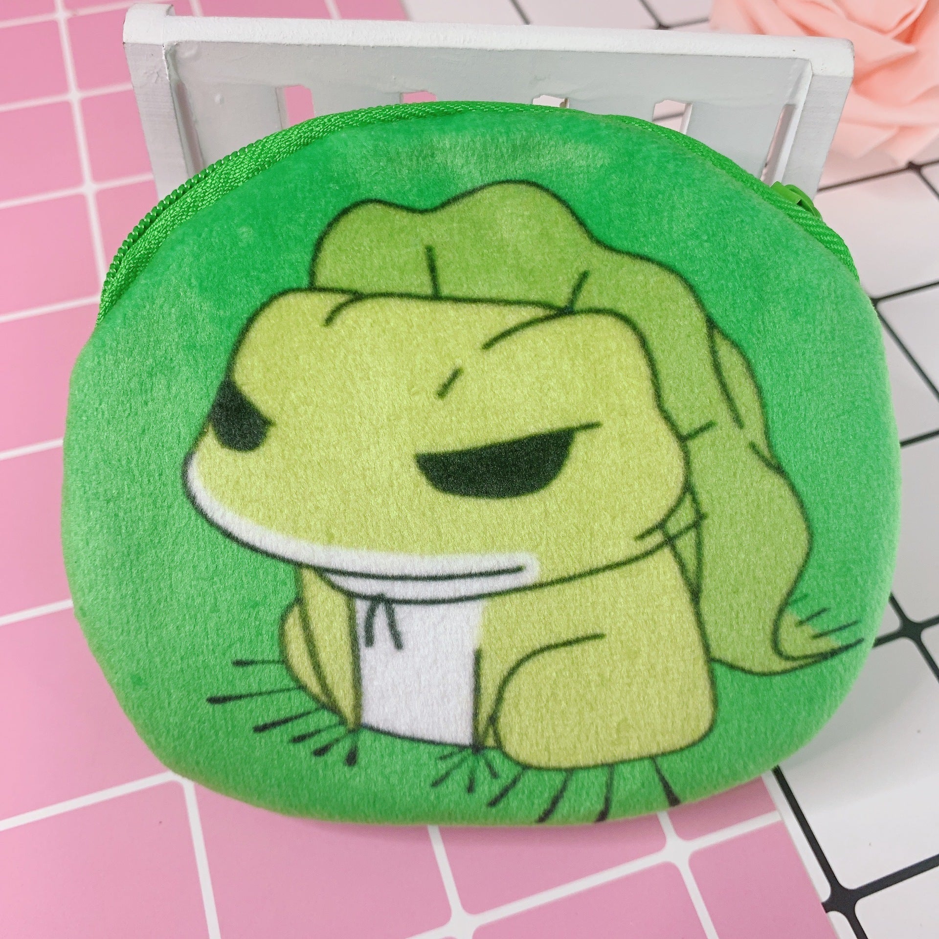 Cartoon Cute Portable Mini Plush- Earphone /Key /Coin Purse