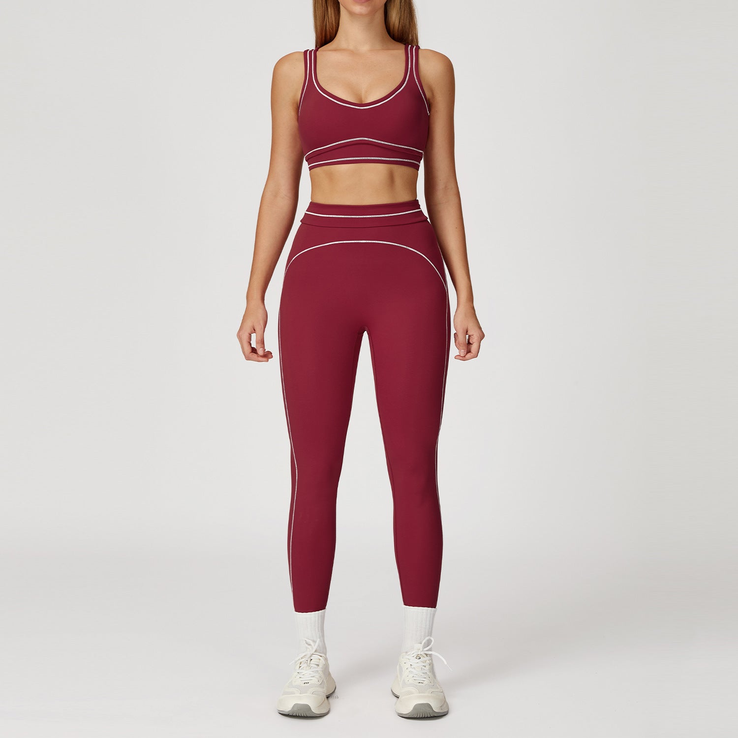 Yoga Suit /Double-shoulder Strap /High-grade Sports Workout Clothes