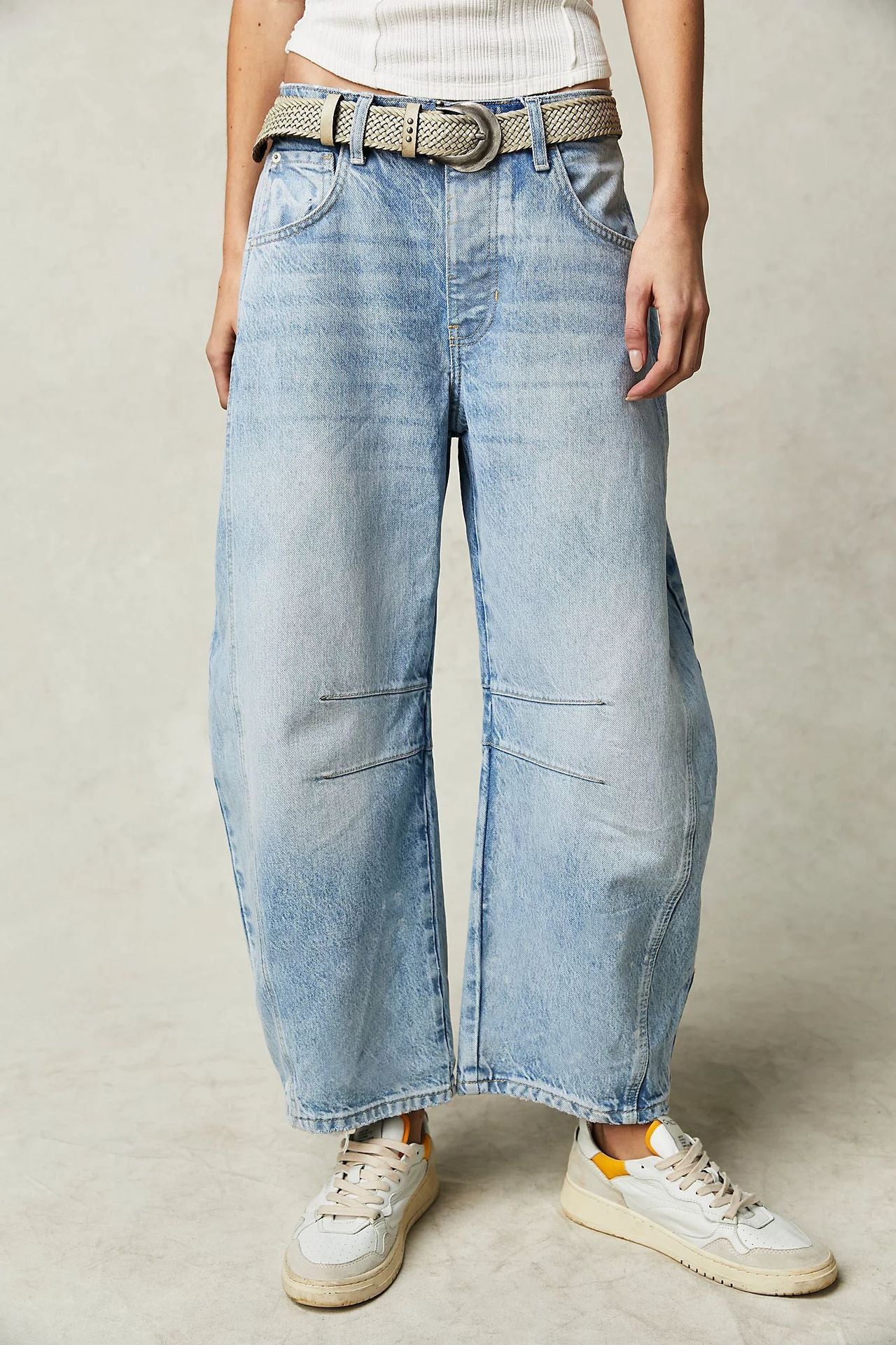 Stylish Jeans , New Loose , Wide-leg Long jeans