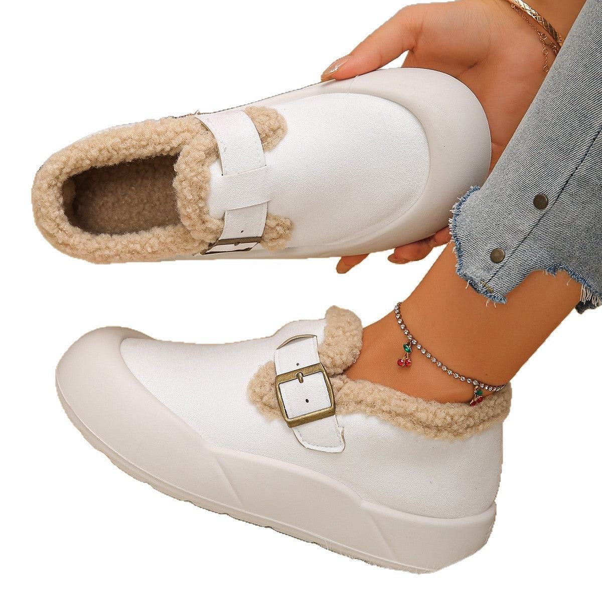 Winter Non-slip - Thermal Cotton Shoes