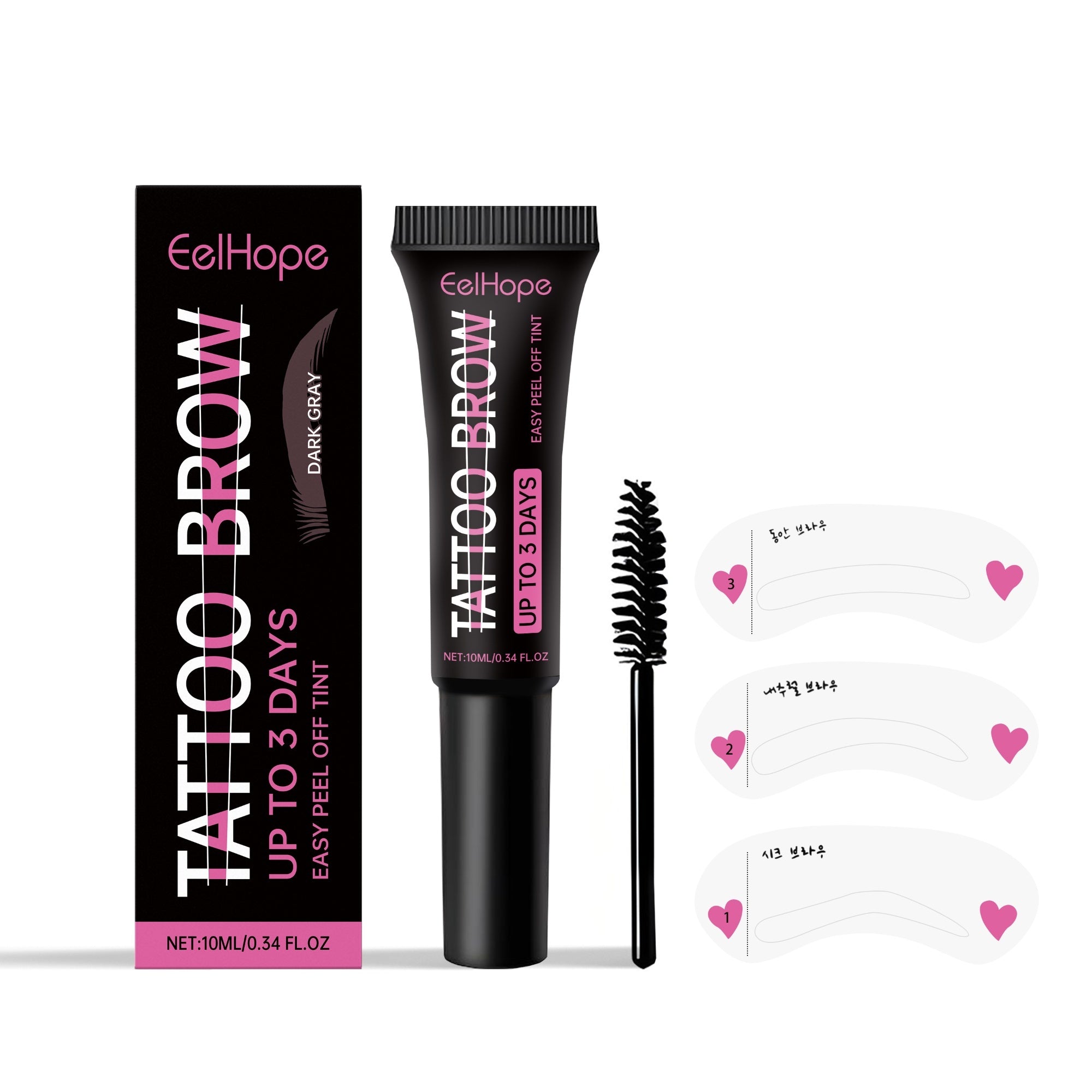 Gel Eyebrow Coloring Makeup /Dry Long Lasting Waterproof /Anti-smudge Brow Cream