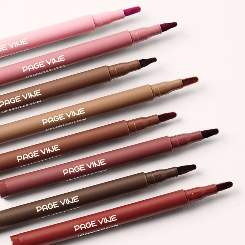 Velvet Lip Liner Waterproof /No Stain On Cup