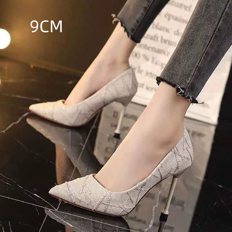 Small Heel Shoes -Fashion Design