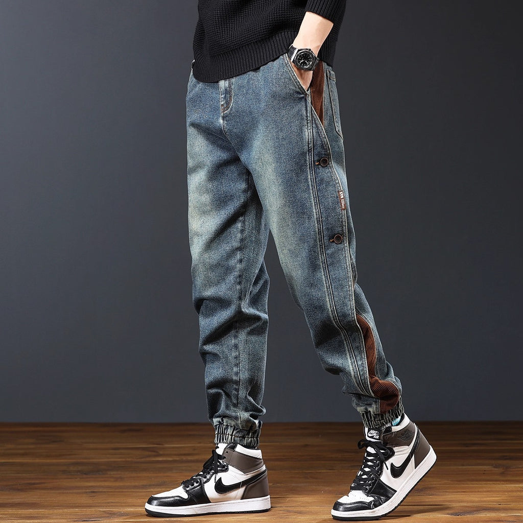Loose All-matching Casual Trendy Ankle Banded Pants