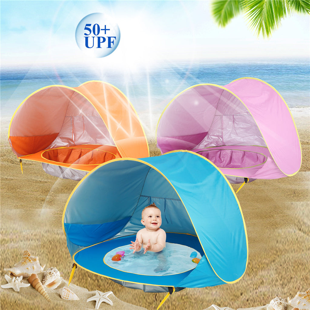 Baby Beach Tent /Outdoor Camping Easy Fold Up /Waterproof / Up Sun Awning Tent UV-protecting