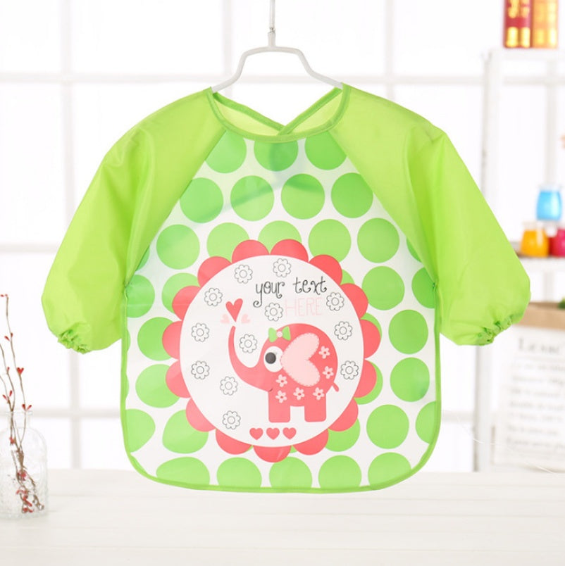 Food clothes baby clothes children's/ long-sleeved anti-dressing clothes