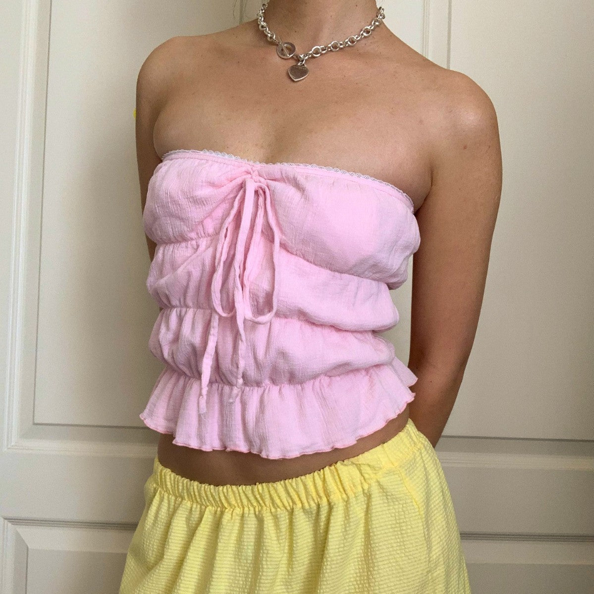Street Fashion -Tube Top