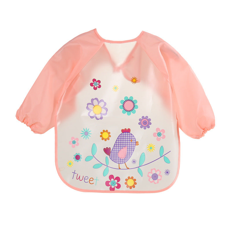 Food clothes baby clothes children's/ long-sleeved anti-dressing clothes