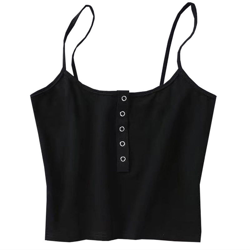 Black Crop-Tube Top