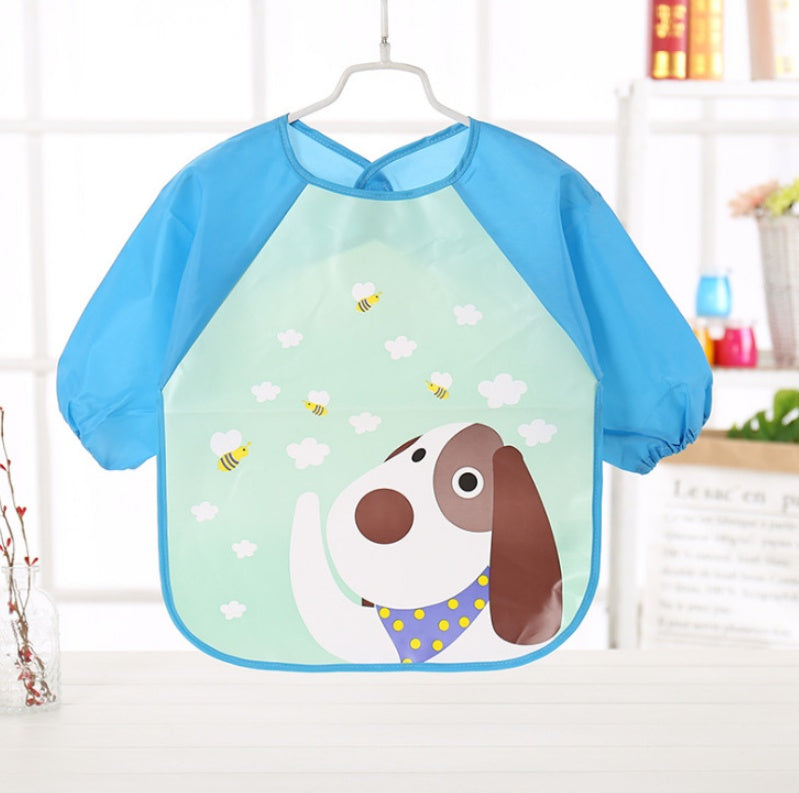 Food clothes baby clothes children's/ long-sleeved anti-dressing clothes