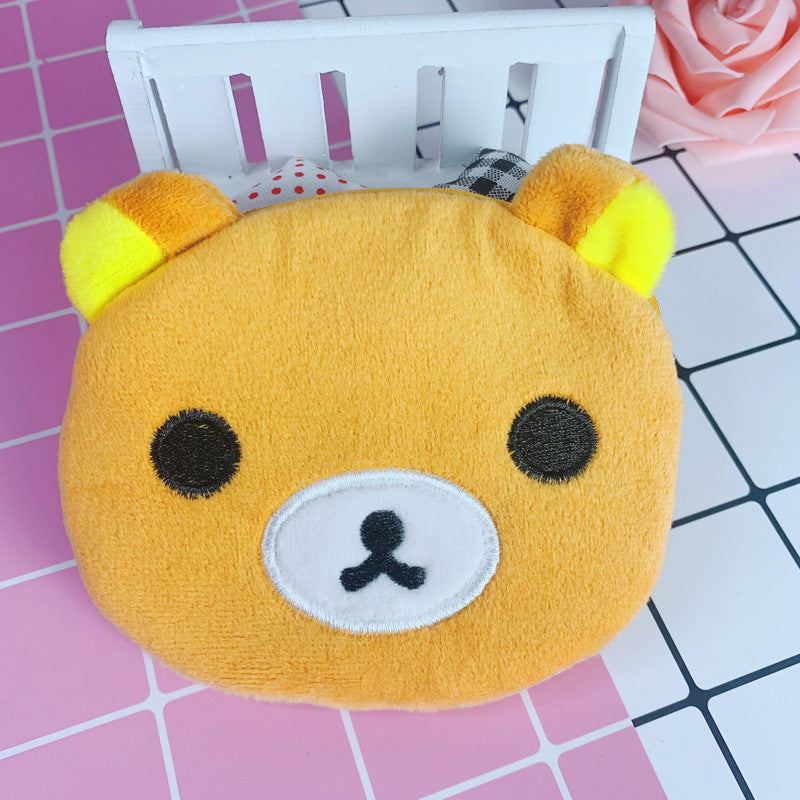 Cartoon Cute Portable Mini Plush- Earphone /Key /Coin Purse