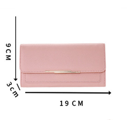 New Ladies' Purse /Tri-folded
