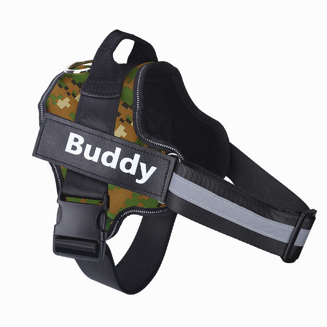 Dog Harness NO PULL Reflective Breathable -Adjustable