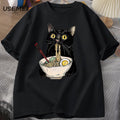 Noodle Ramen Cat T-Shirt