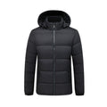 Hooded Cotton Jacket Men's Warm Quilted Jacket