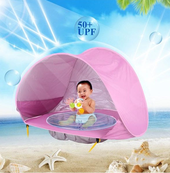 Baby Beach Tent /Outdoor Camping Easy Fold Up /Waterproof / Up Sun Awning Tent UV-protecting