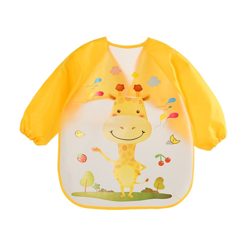 Food clothes baby clothes children's/ long-sleeved anti-dressing clothes
