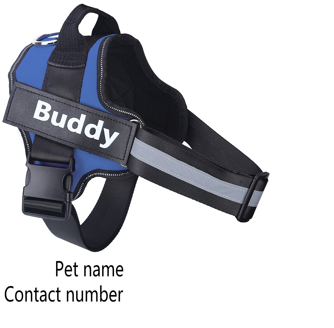 Dog Harness NO PULL Reflective Breathable -Adjustable