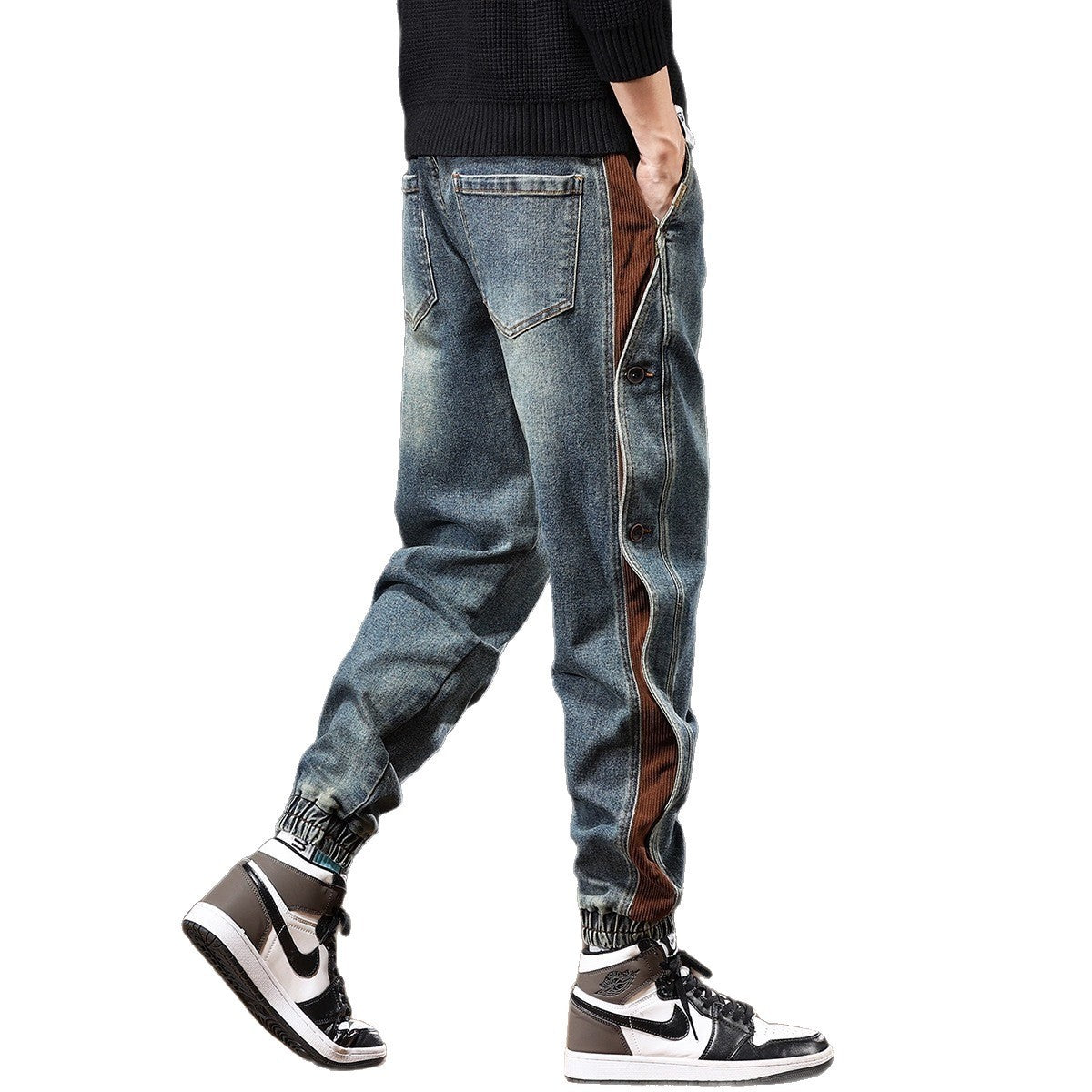 Loose All-matching Casual Trendy Ankle Banded Pants