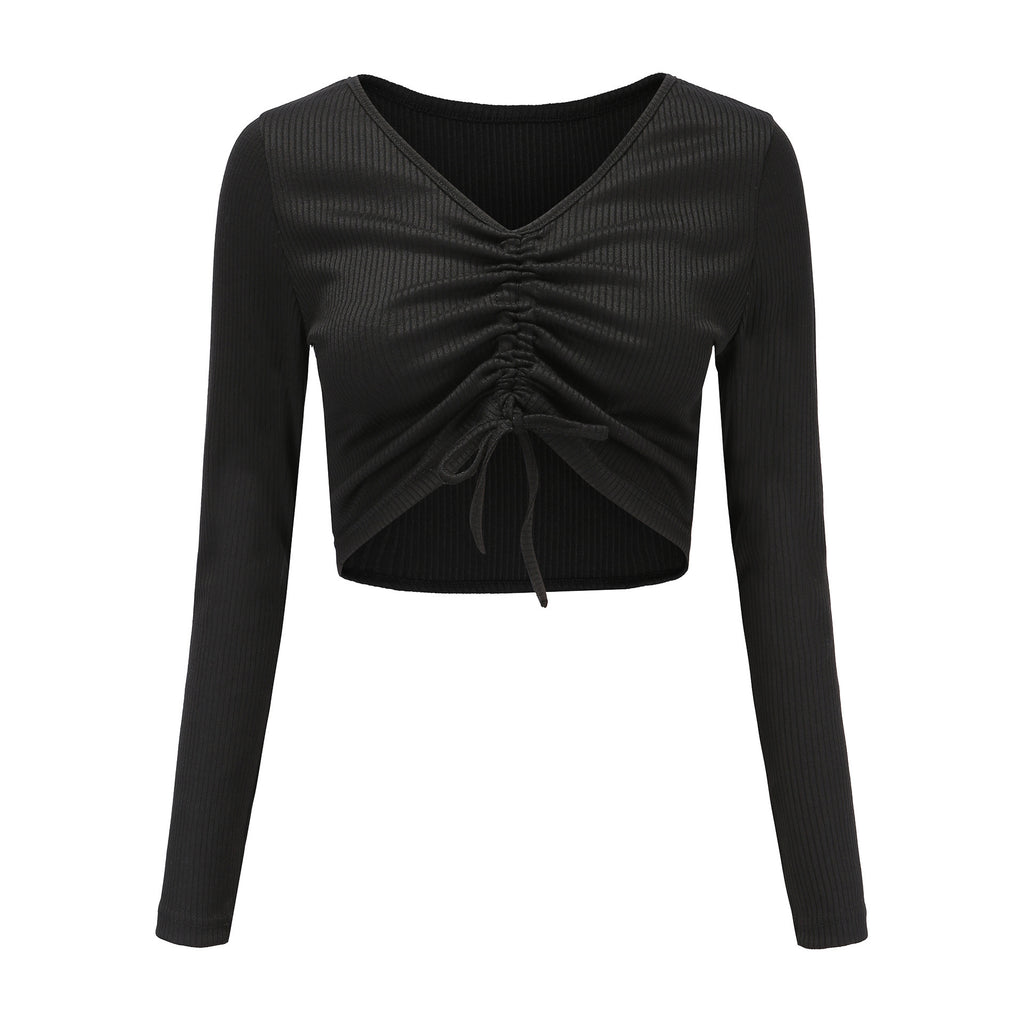 Draw-string top-Fashion
