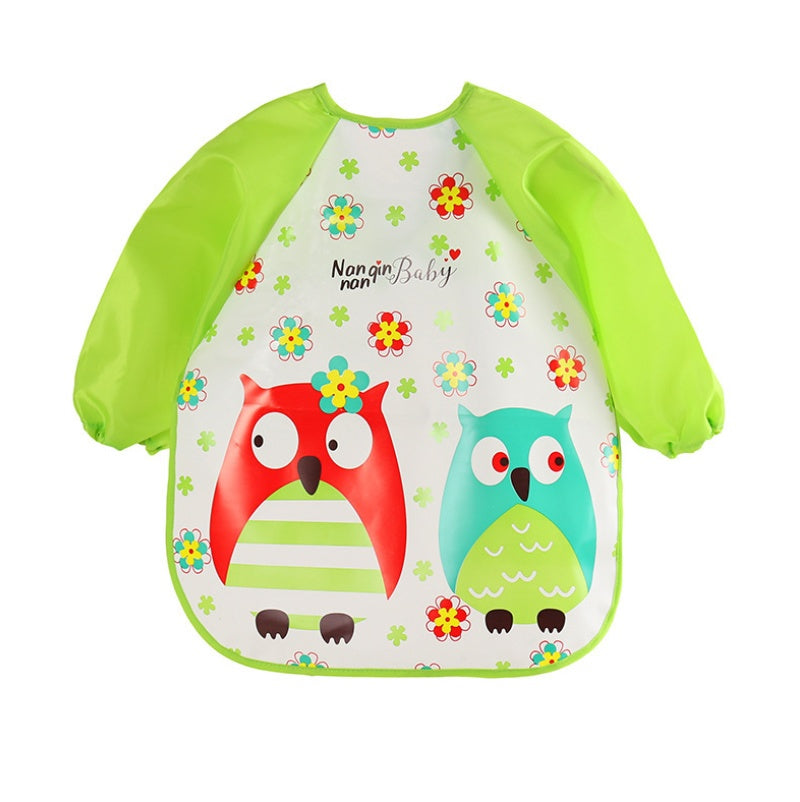 Food clothes baby clothes children's/ long-sleeved anti-dressing clothes