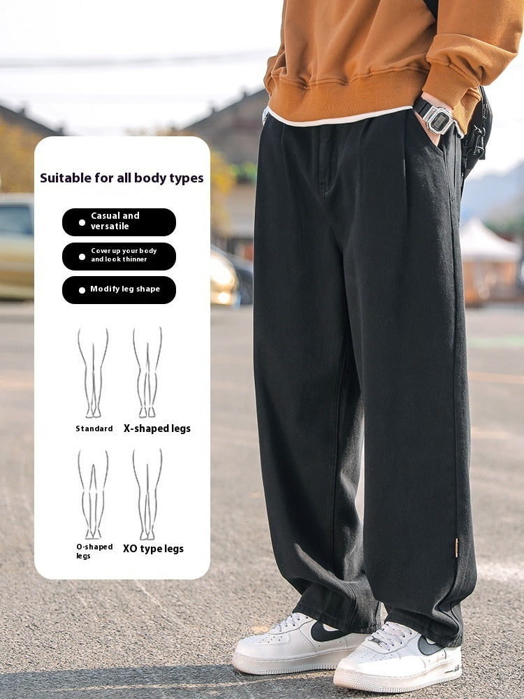 Men's Loose Cargo Pants -Casual Trousers