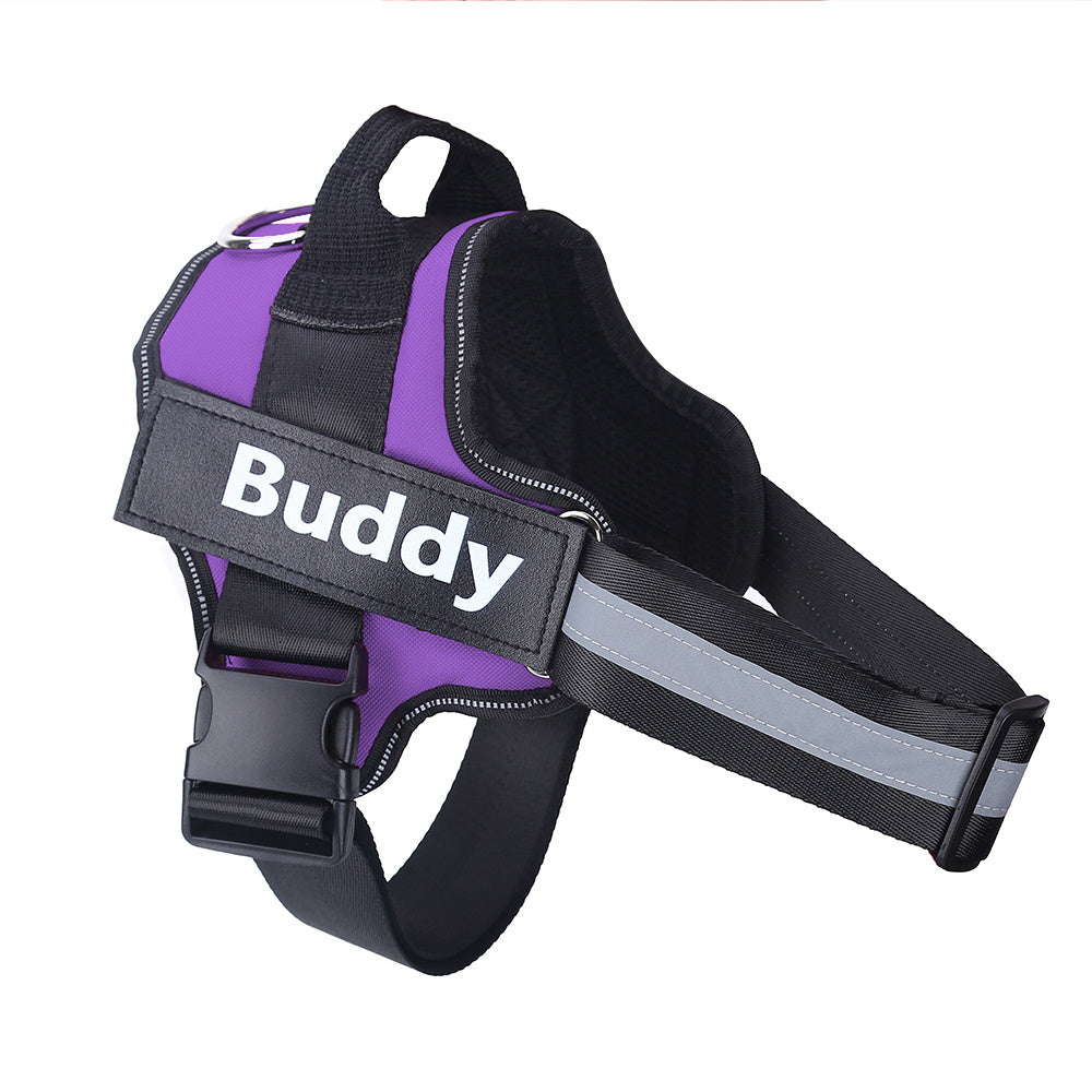 Dog Harness NO PULL Reflective Breathable -Adjustable