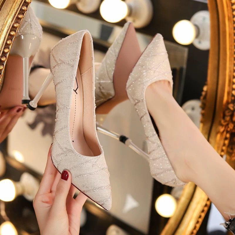 Small Heel Shoes -Fashion Design