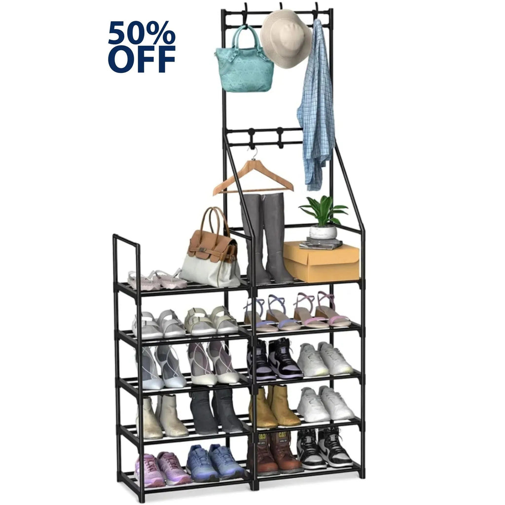 5-Tier Shoe Rack Shoe Storage Organizer