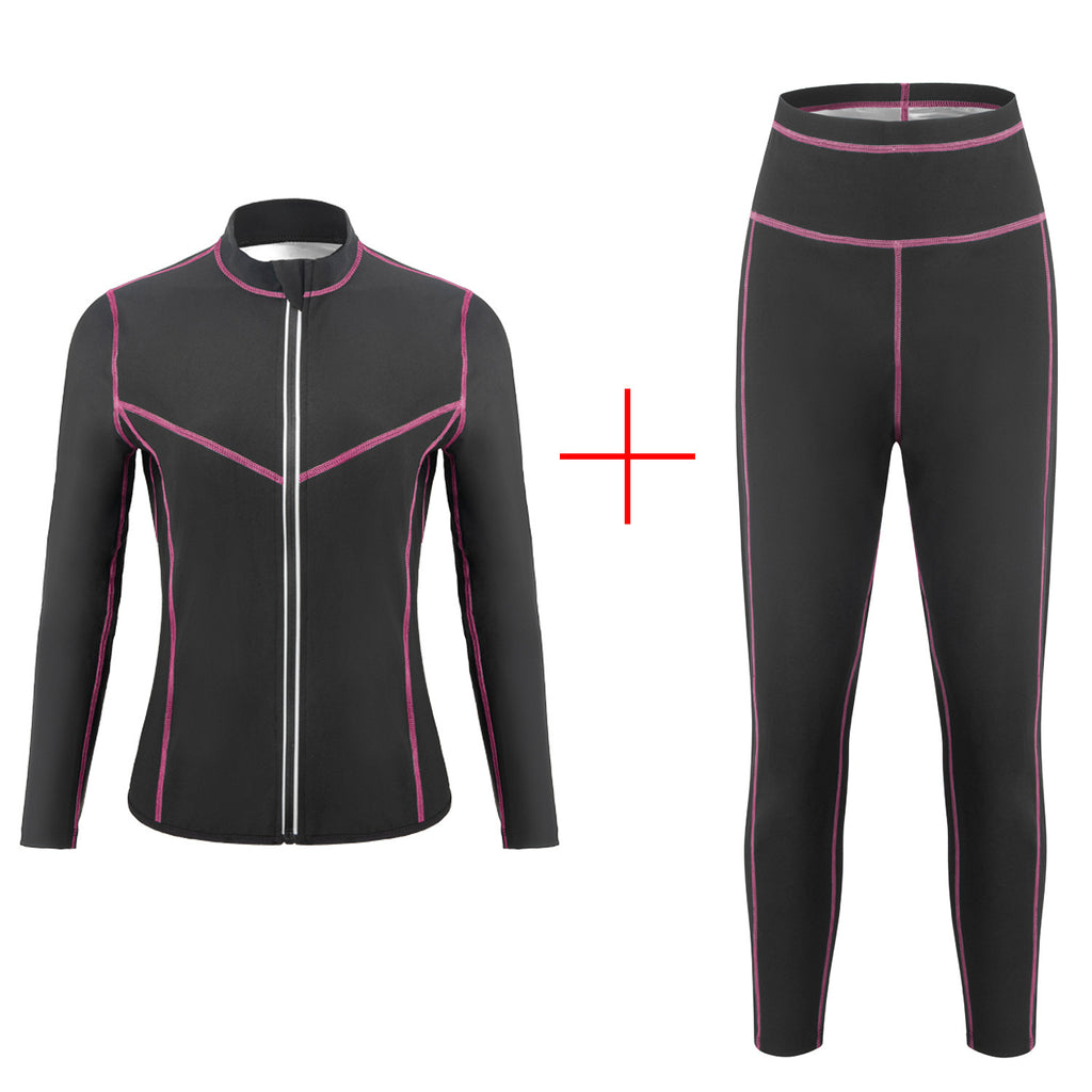 Women's Body Shaping Skinny Burst Into Sweat Suit