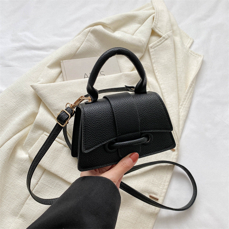 Style Solid Color Shoulder Bag
