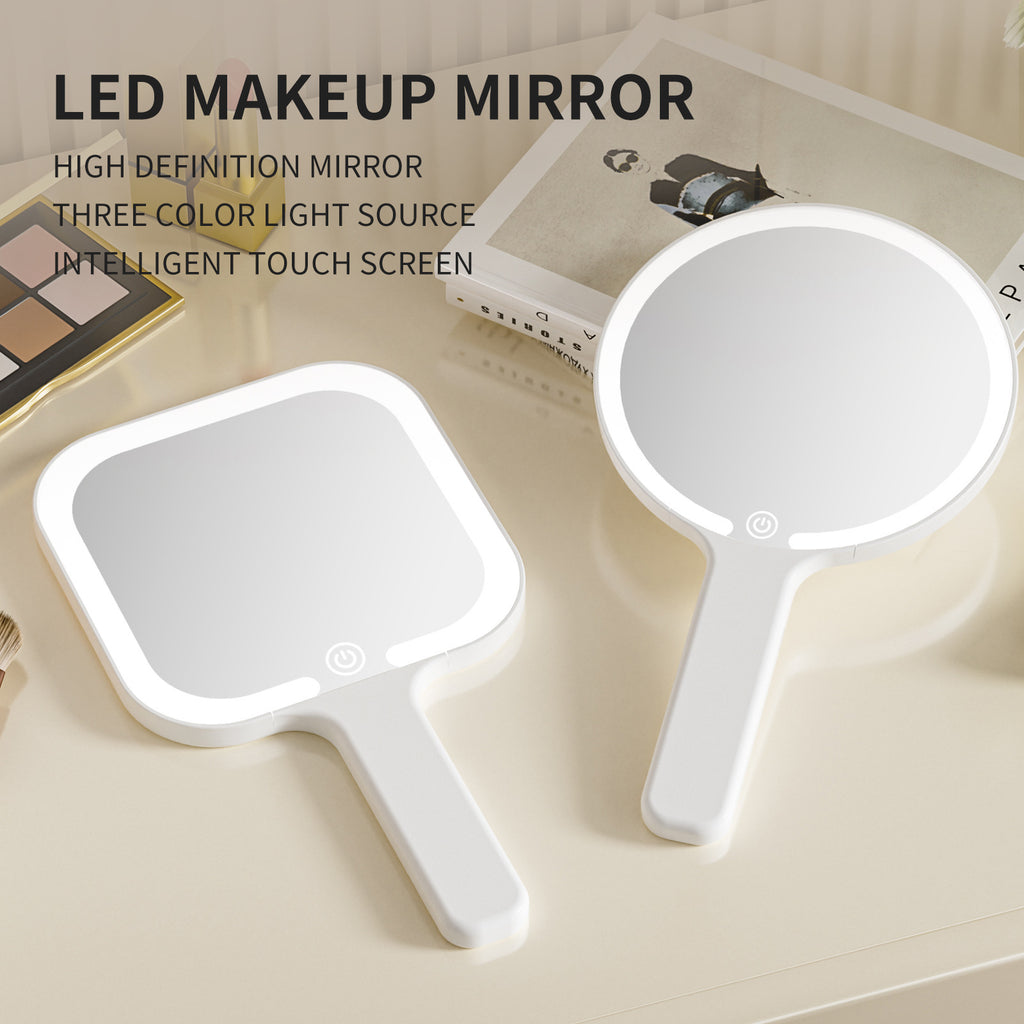 Led Make-up Mirror /Handheld Mirror /Portable With Light