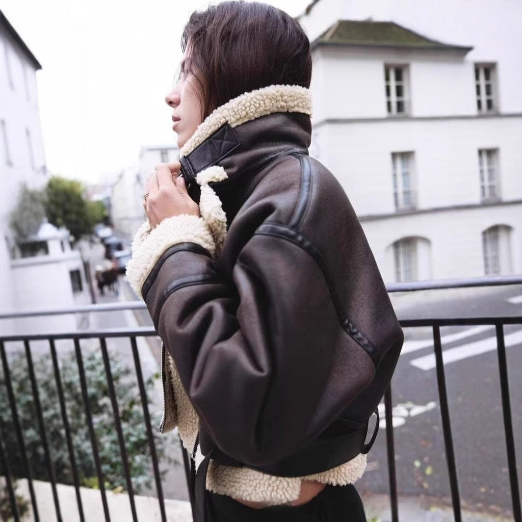 Warm Double-sided Casual Short Jacket Coat
