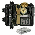 14-In-1 Outdoor Emergency Survival Kit /Camping Hiking Tactical Gear Case Set Box