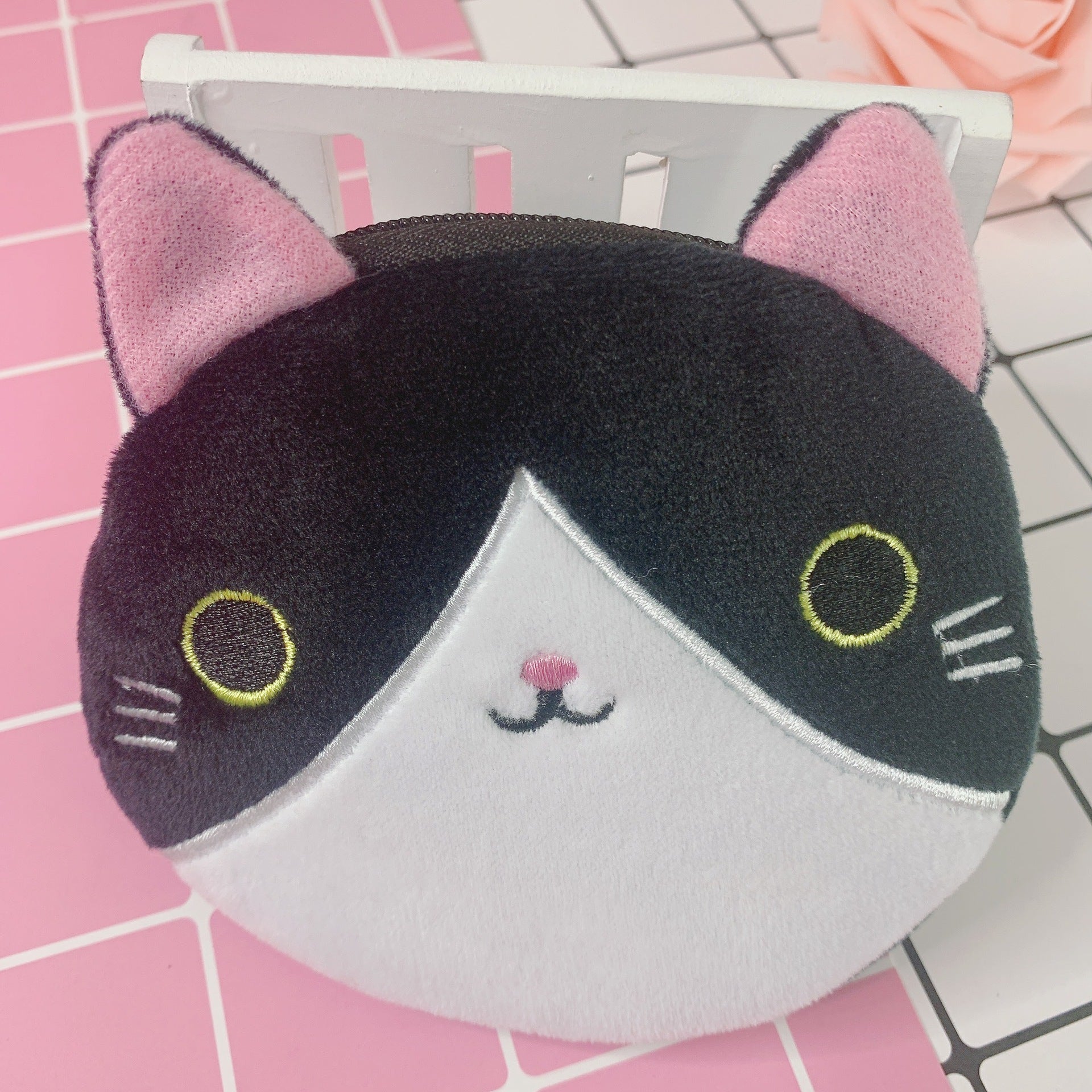 Cartoon Cute Portable Mini Plush- Earphone /Key /Coin Purse