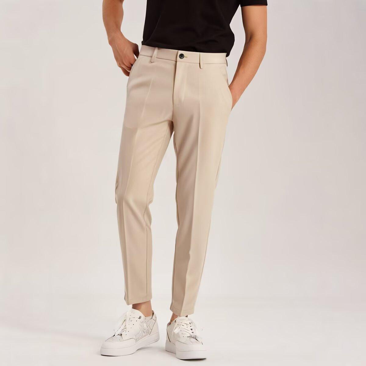 Men's Ankle Tied Pants Versatile -Men's Pants