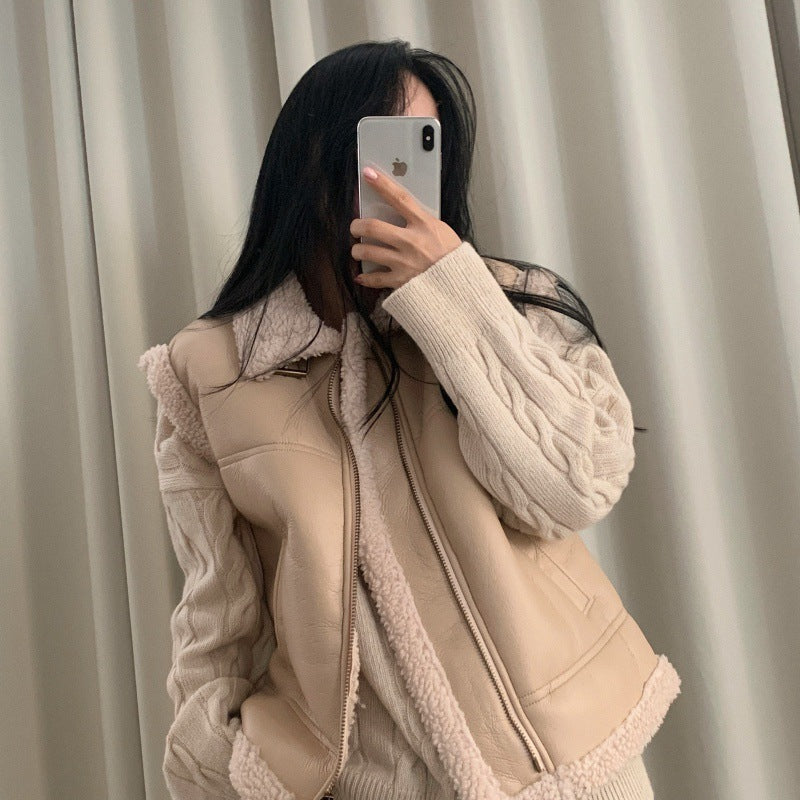 All-match Zipper Vest Jacket Coat